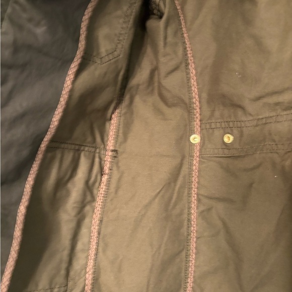 J. Crew Downtown Field Jacket Mossy Brown Olive Size Small Petite - Picture 10 of 17